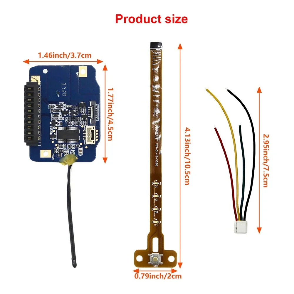 For X8 SE Battery Protection Board Circuit Set 3 Piece Kit With Cable And 4 Pin Terminal For FIMI Repair Spare Parts