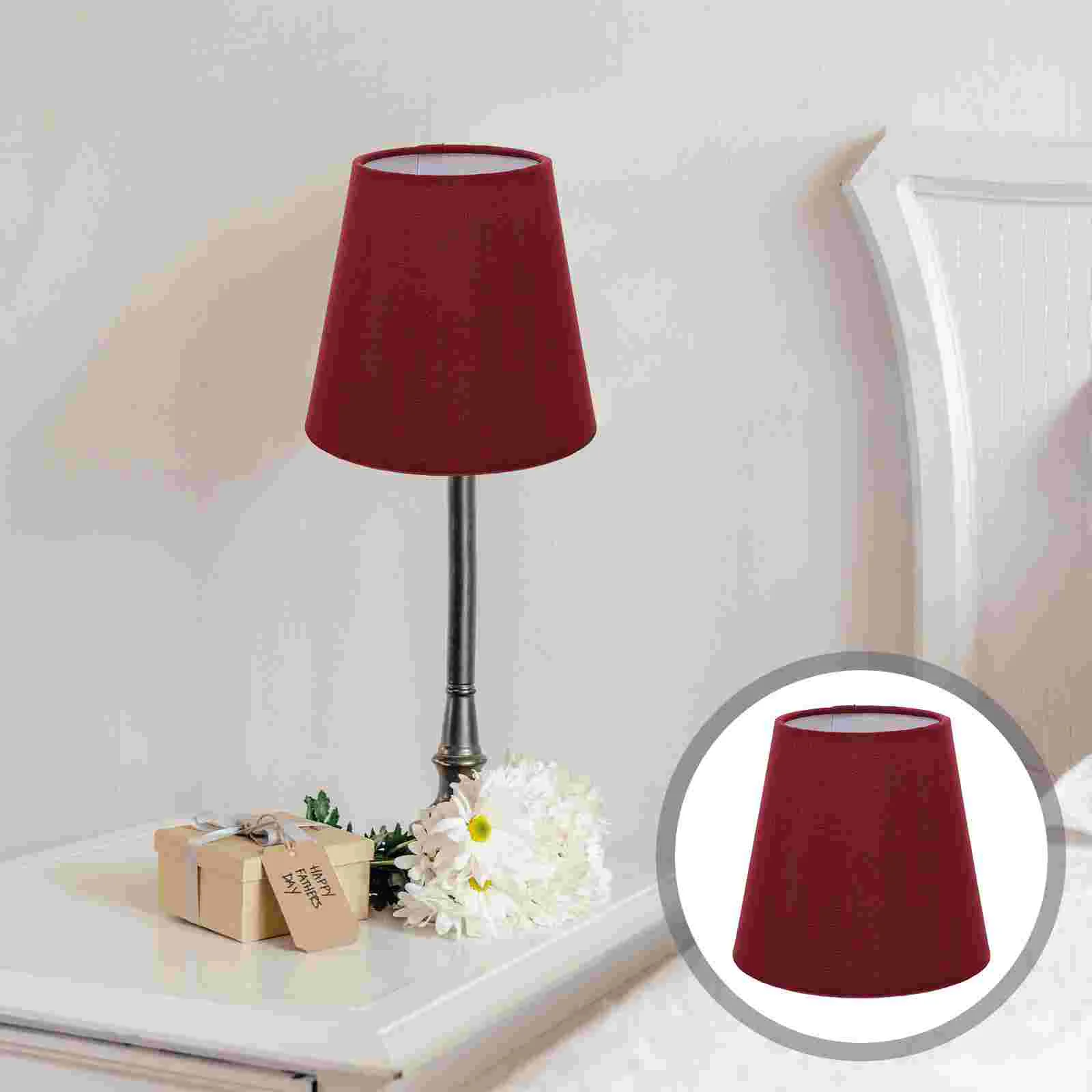 

2 Pcs Light Lampshade Wall Pendant Lights Chandelier Shades for Rechargeable Bulbs
