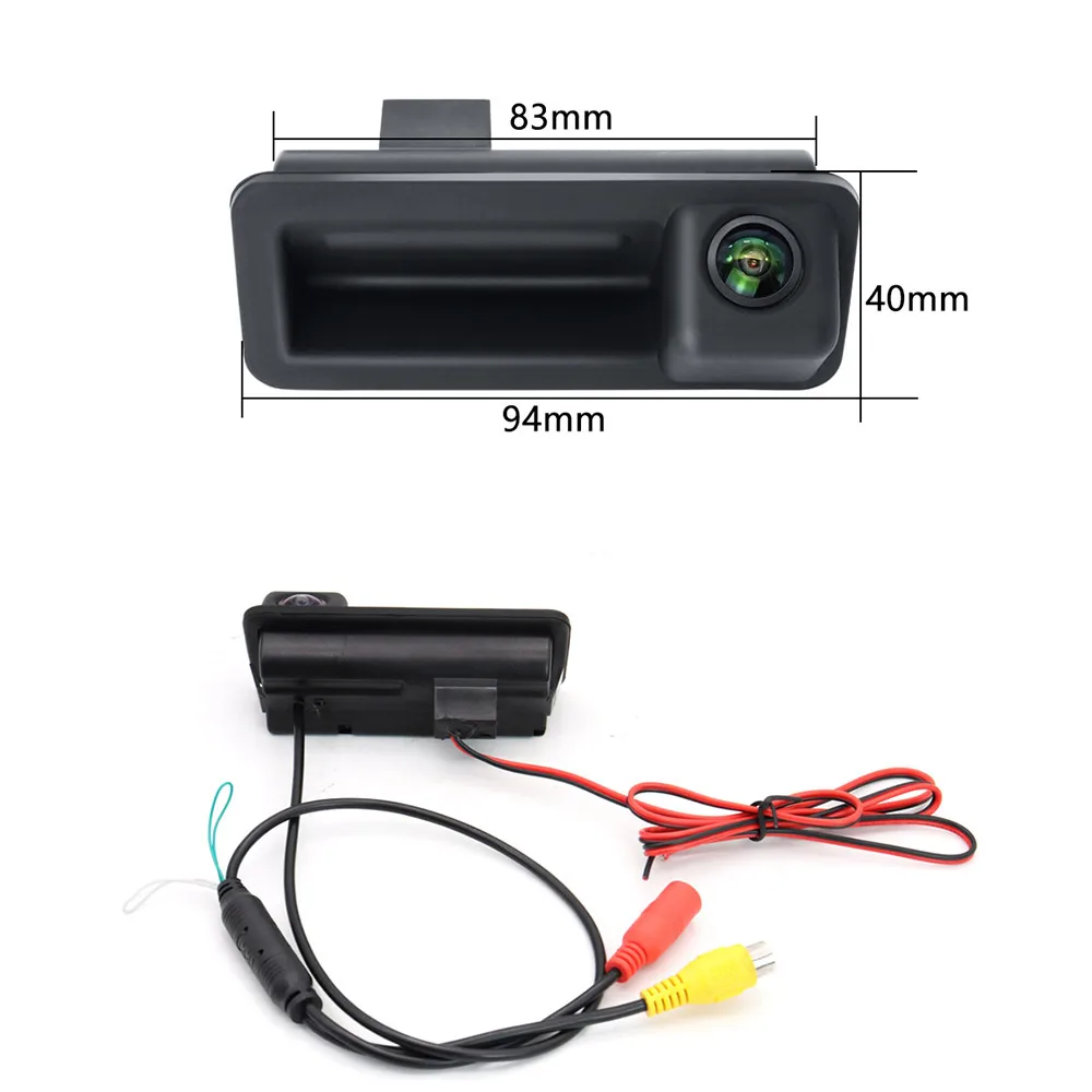 CCD AHD 1080P Vehicle Reverse Backup Trunk Handle Camera For Ford Mondeo MK4 CHIA-X Fiesta ST Kuga MK1 S-Max C-Max Focus 2 MK2