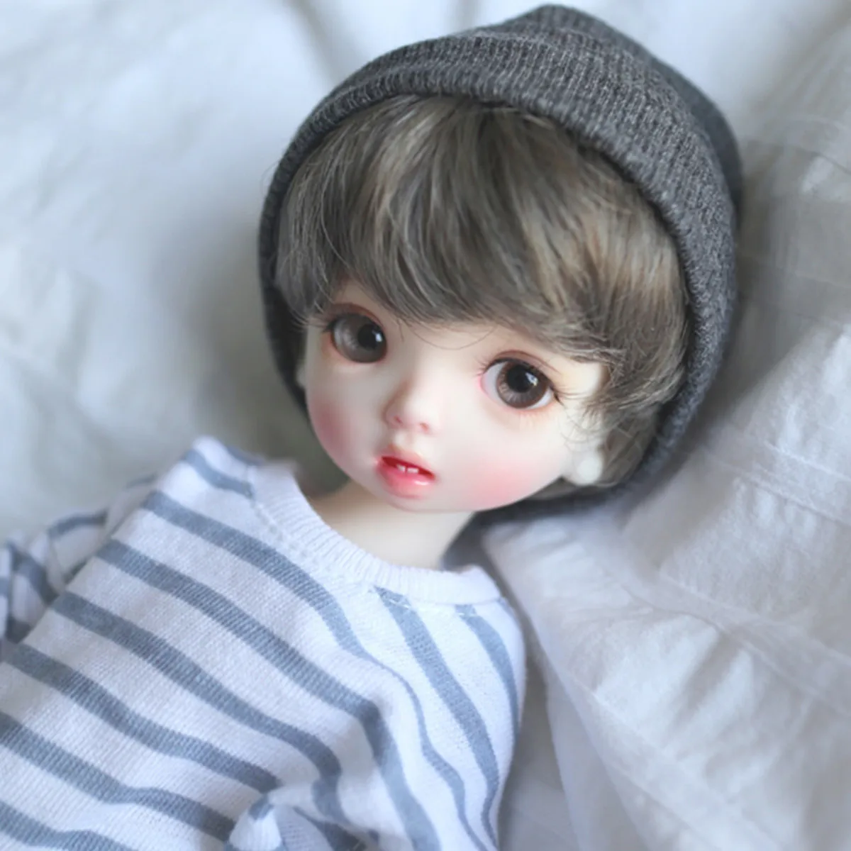 New full set of clothes, wigs, shoes, 27cm BJD/SD doll,  Kino 1/6 men and women, movable joints, advanced resin, spot makeup