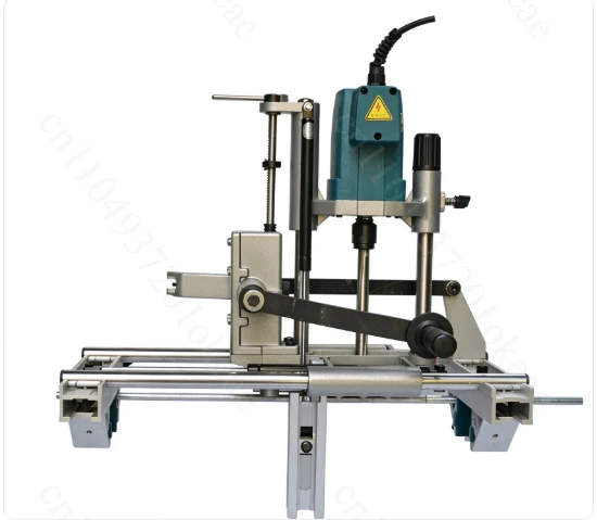 Wooden Door Lock Body Hole Opener Tool Solid Wood Door Slotting Machine Portable Mortise Machine Door Lock Punching Machine