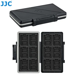 JJC Estuche protector para tarjetas SD/Micro SD/TF con 36 ranuras para 24 tarjetas MicroSD/TF y 12 tarjetas SD, resistente al agua y duradero caja dura para tarjetas de memoria