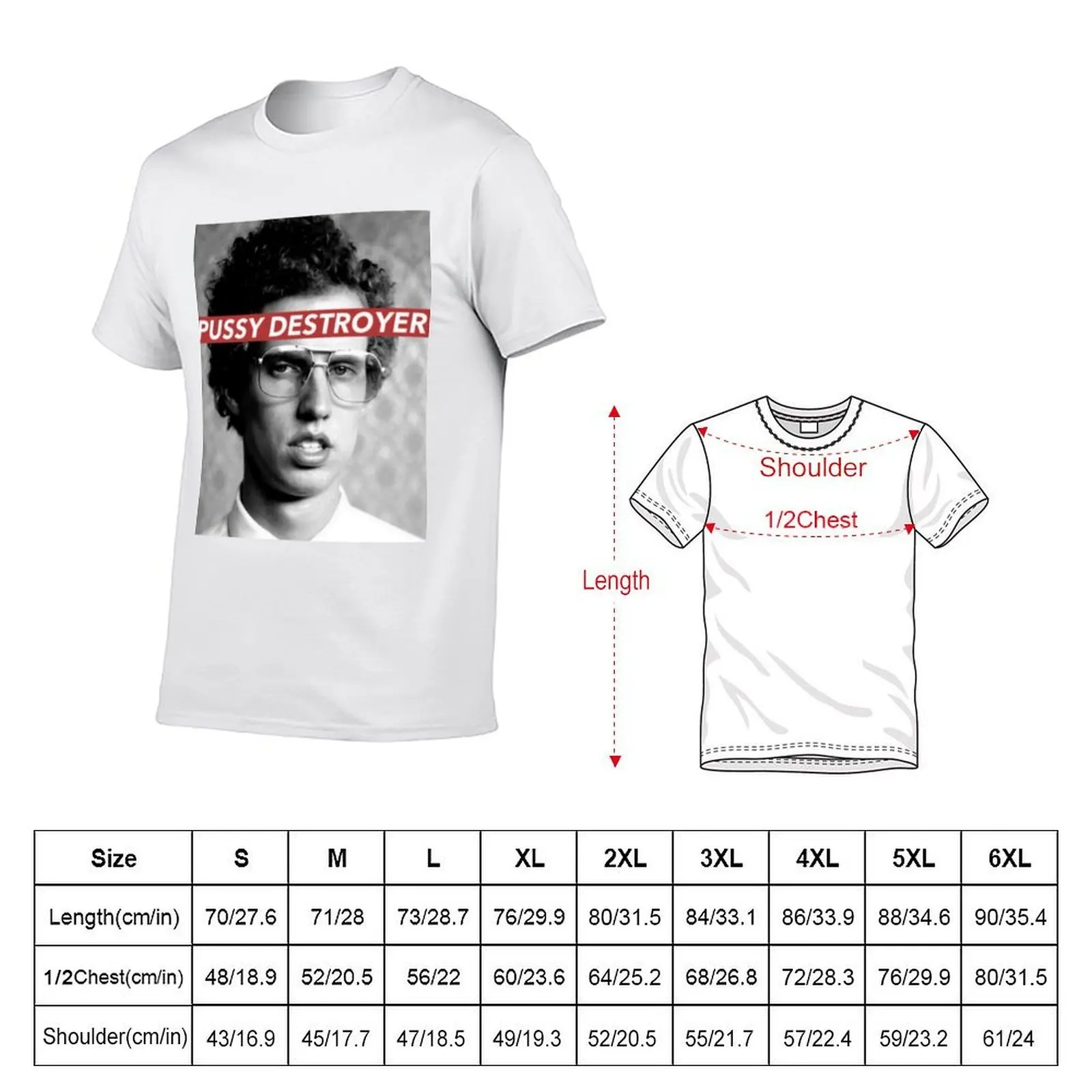 NAPOLEON DYNAMITE T-Shirt man t shirt heavy cotton t shirt for man man t shirts for men casual T-shirt