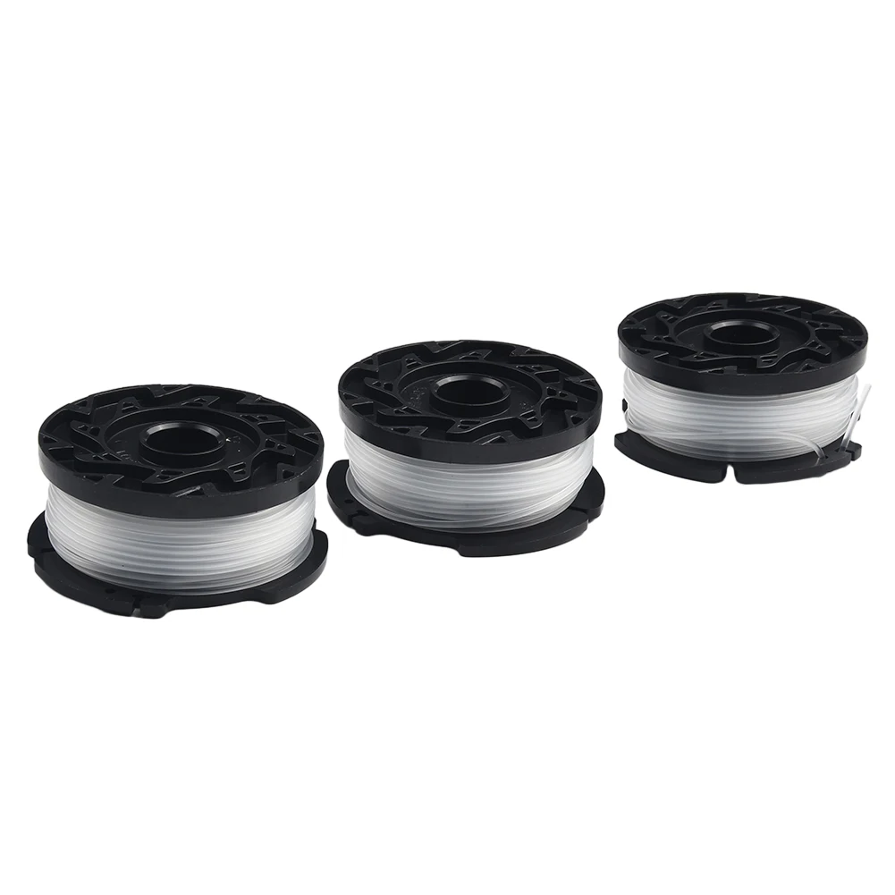 3/6Pack Trimmer Line Kit For Black & Decker Replacement String Trimmer Line Spool AF-100 Eater String Trimmer Parts Garden Tool