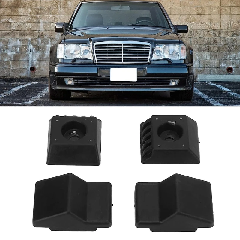 Tailgate Bumper Stop set Rubber Tailgate Bumpers Stop with/without Screws A1247580044 A1247580144 Simple Drop shipping