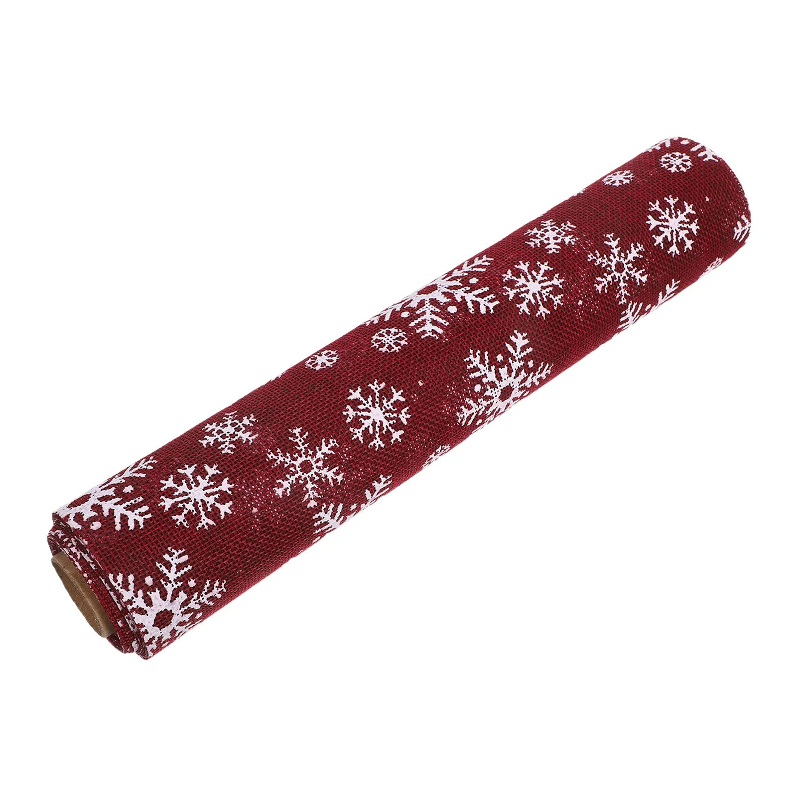 

106.11 X 11 Inch Holiday Table Runner Christmas Snowflake Design for Dining Table Decoration Farmhouse Rustic Winter Celebration