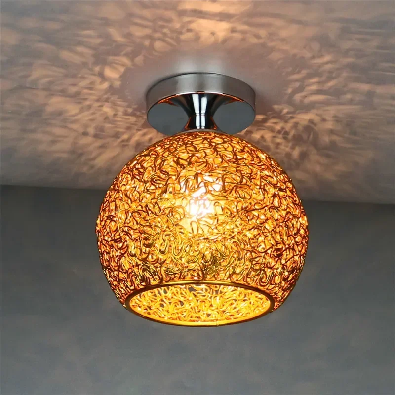 Modern Simple Colorful LED Aluminum Ceiling Lamps Nordic Bedroom Children's Room Balcony Aisle Corridor Home Lighting Fixtures