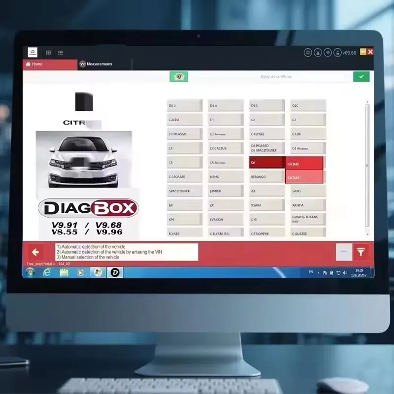 2025 جديد تحديث كامل Diagbox V9.96 V9.91 V9.68 V8.55 Lexia3 PP2000 أداة تشخيصية لسيتروين بيجو حتى 2022 #6