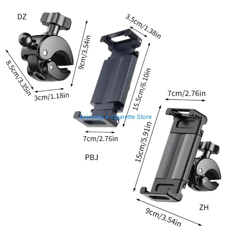 Telefon Halterung Fahrrad Telefon Halter, Lenker Handy Klemme, AntiShake Telefon Halterung Y4QF – Detail 6