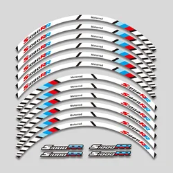 For BMW S1000RR S 1000RR Reflective Motorcycle Accessories Wheel Sticker Inside of Hub Decals Rim Stripe Tape