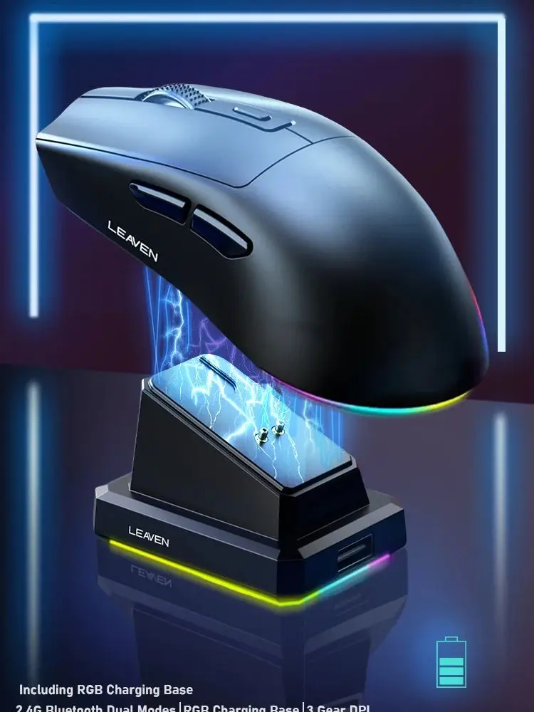 NexusClick Souris sans fil Bluetooth 2.4G