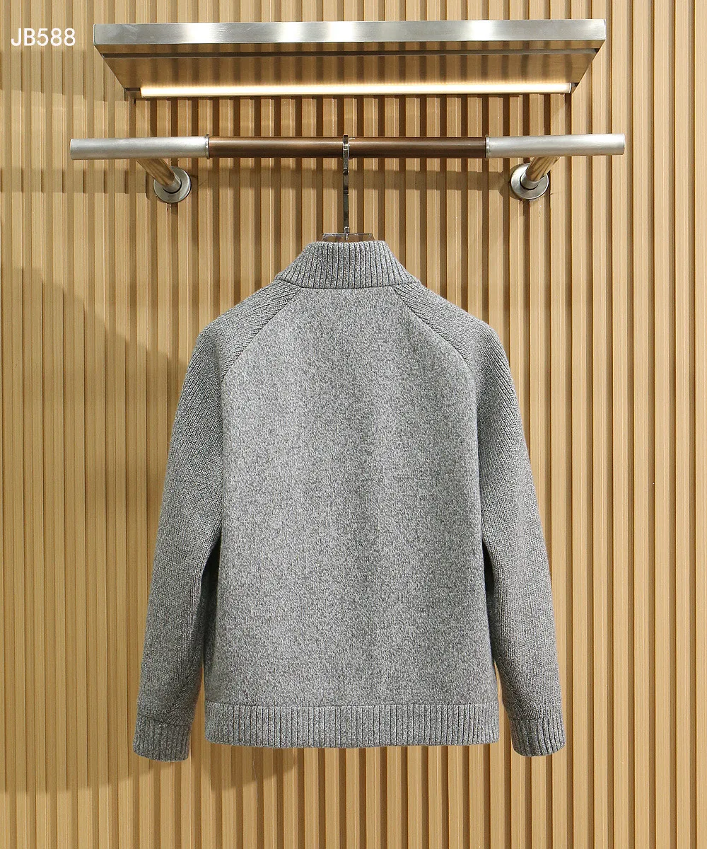 SIJITONGDA 2026 men's autumn and winter new men's wool knitted cardigan jacket, size M-3XL