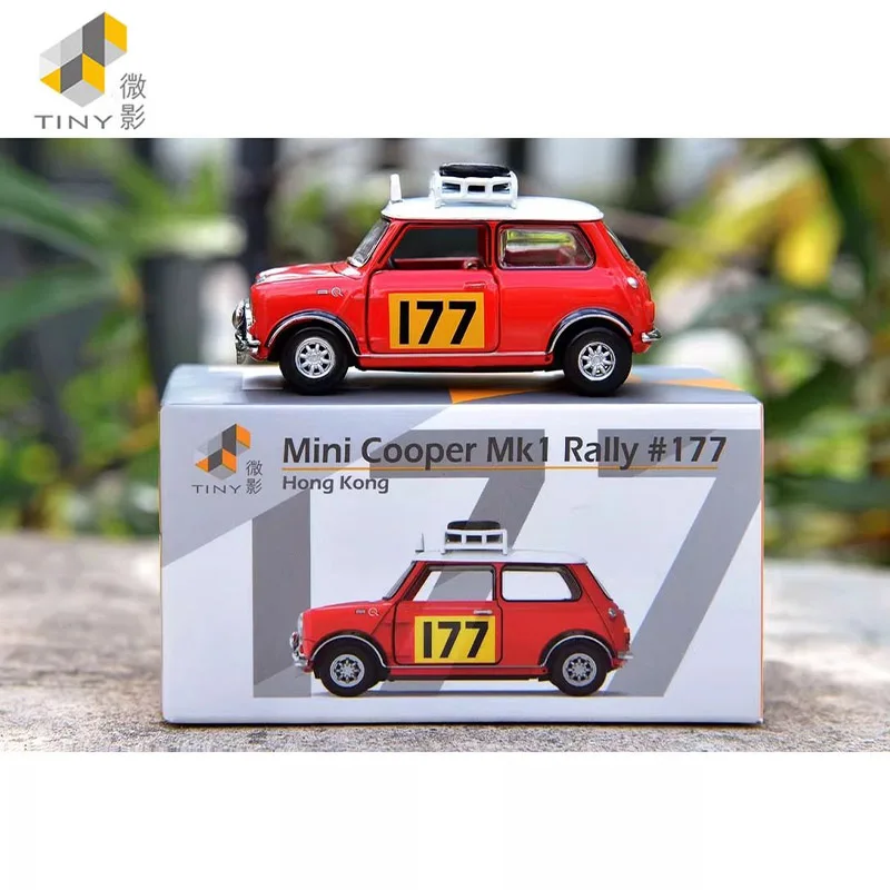 

TINY 1:50 Mini Cuba 177 Mini BMW Mini Cooper Racing Alloy Car Model Collection Toys