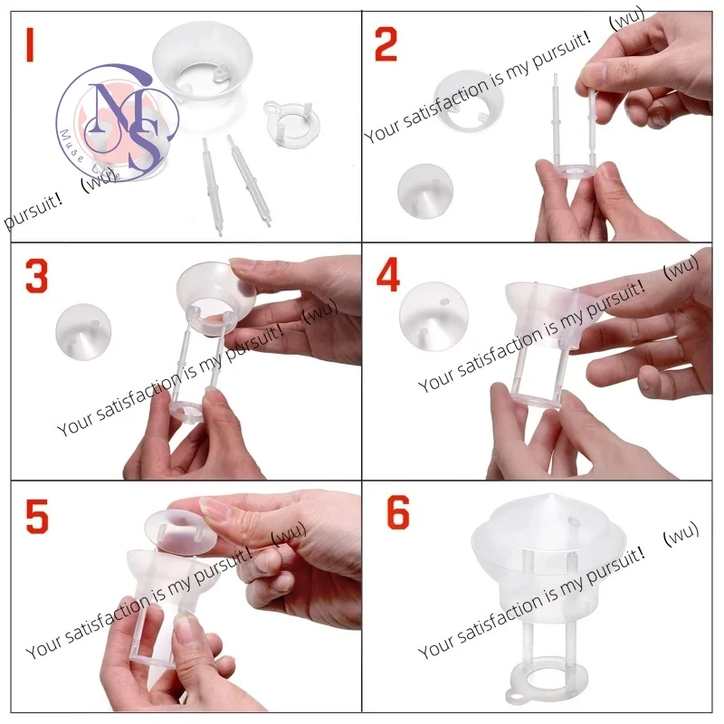 6pcs Suitable for DIY humidifier, ultrasonic humidifier splash cover
