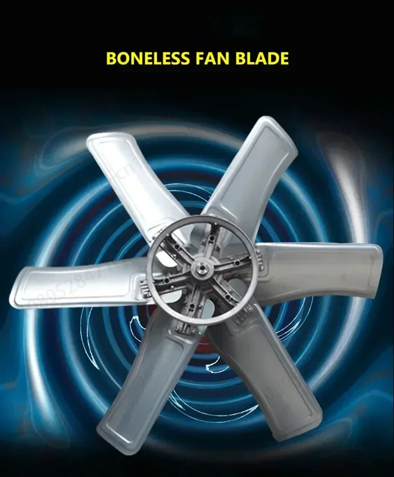 Commercial Industrial Fan High Power Smoke Ventilation Fan extractor de aire potente Extractor Fan Ventilation Cooling