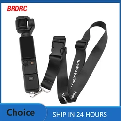 BRDRC Camera Neck Strap for DJI Pocket 3/Insta360 One X/X2/X3 Adjustable Lanyard Camera Rope Accessories With  1/4 inch screw