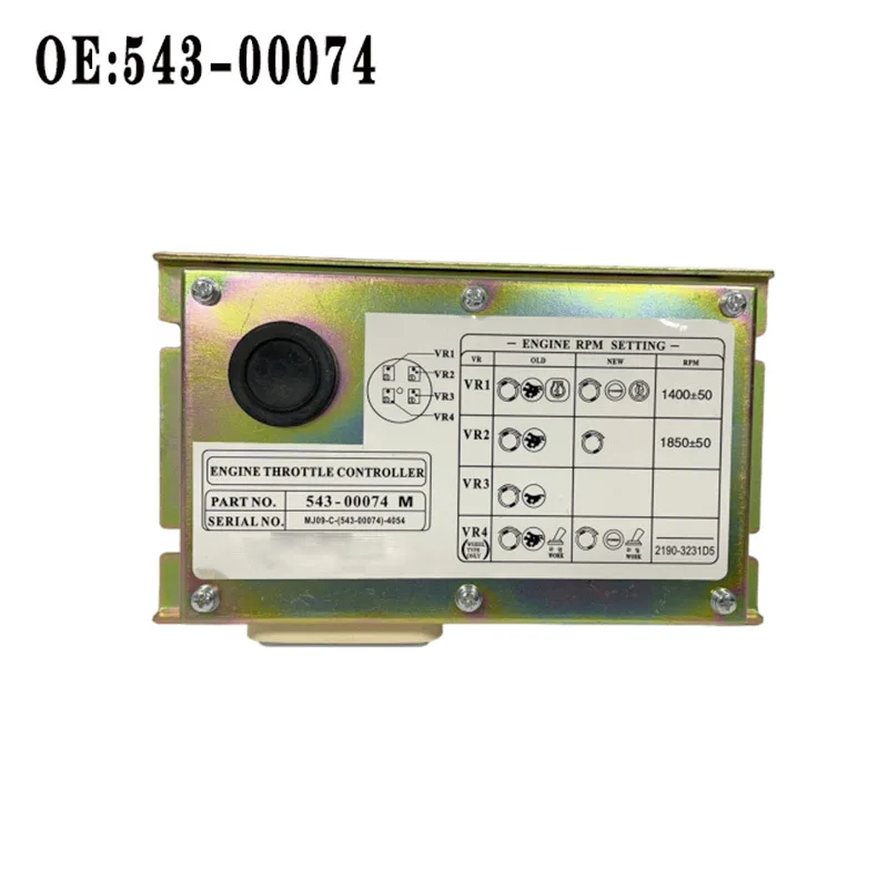 for Daewoo DH220/DH225 excavator throttle motor control board computer board controller 543-00074