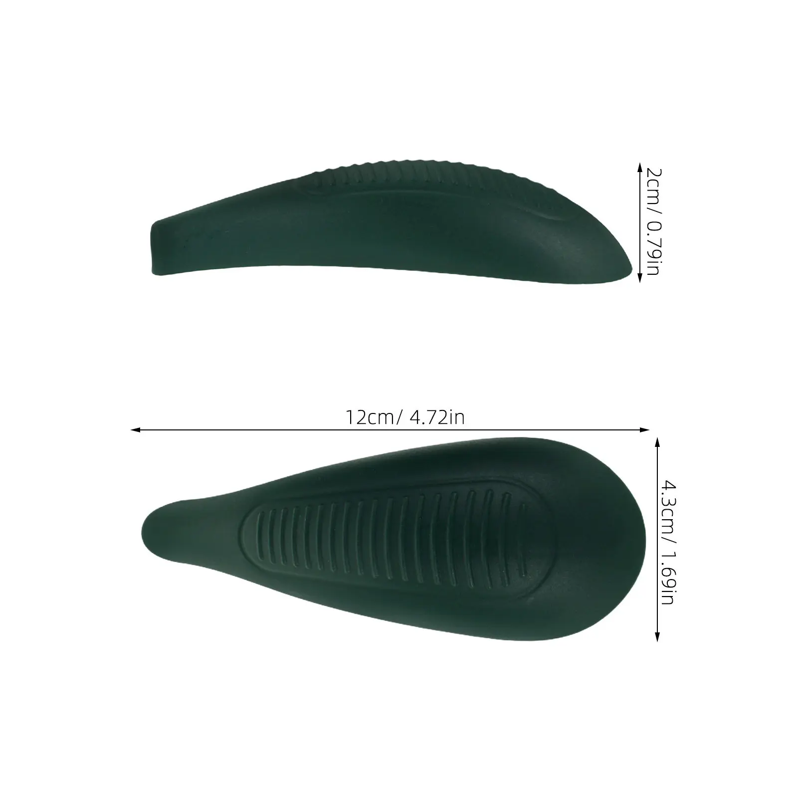 10Pairs Clothing Hanger Shoulder Rest Pad Wide Support Plastic Protector for Hanging Clothes Prevent Creasing Reusable