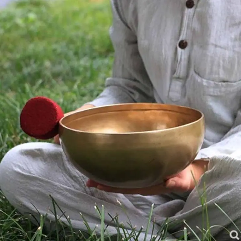 Nepal Tibetan Bowl Small Handmade Singing Bowl Sound Healing Spiritual Instruments Meditation Instruments Buddhist Brass Bowls