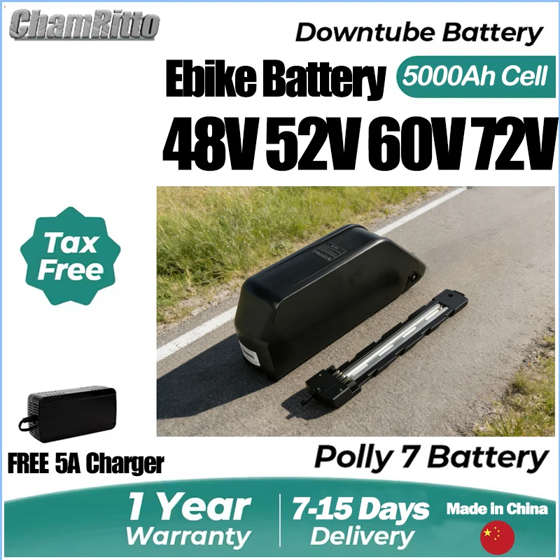 48V 52V Ebike Battt…