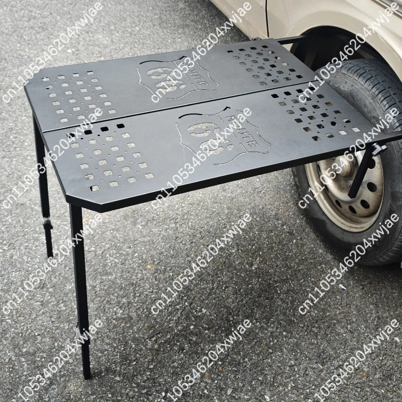 Portable Foldable Camp Table Durable Construction Space Saving for Overland Adventures