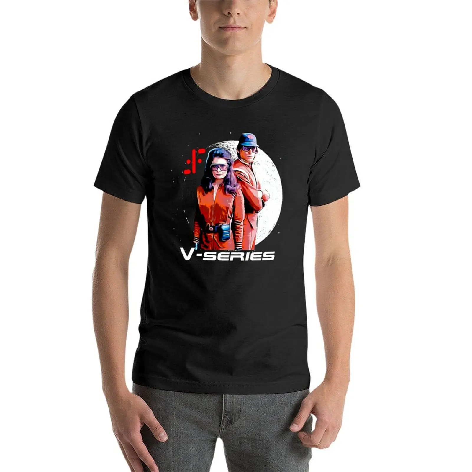 The Visitors V 80s TV Series T-Shirt quick drying customs cute clothes blanks mens clothing