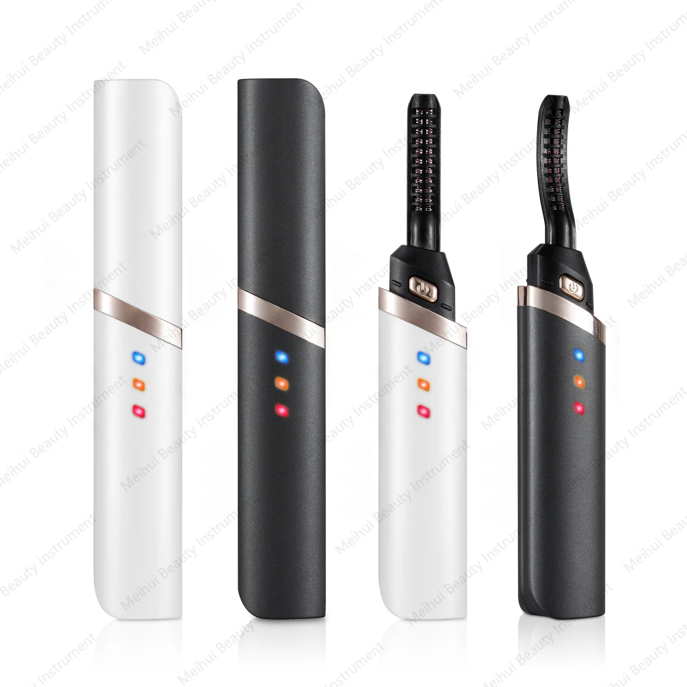 

2024 Sample Mini USB Charging Eyelash Curler Eyelash Care 3 Temperature Settings Electrically Heated Eyelash Curler