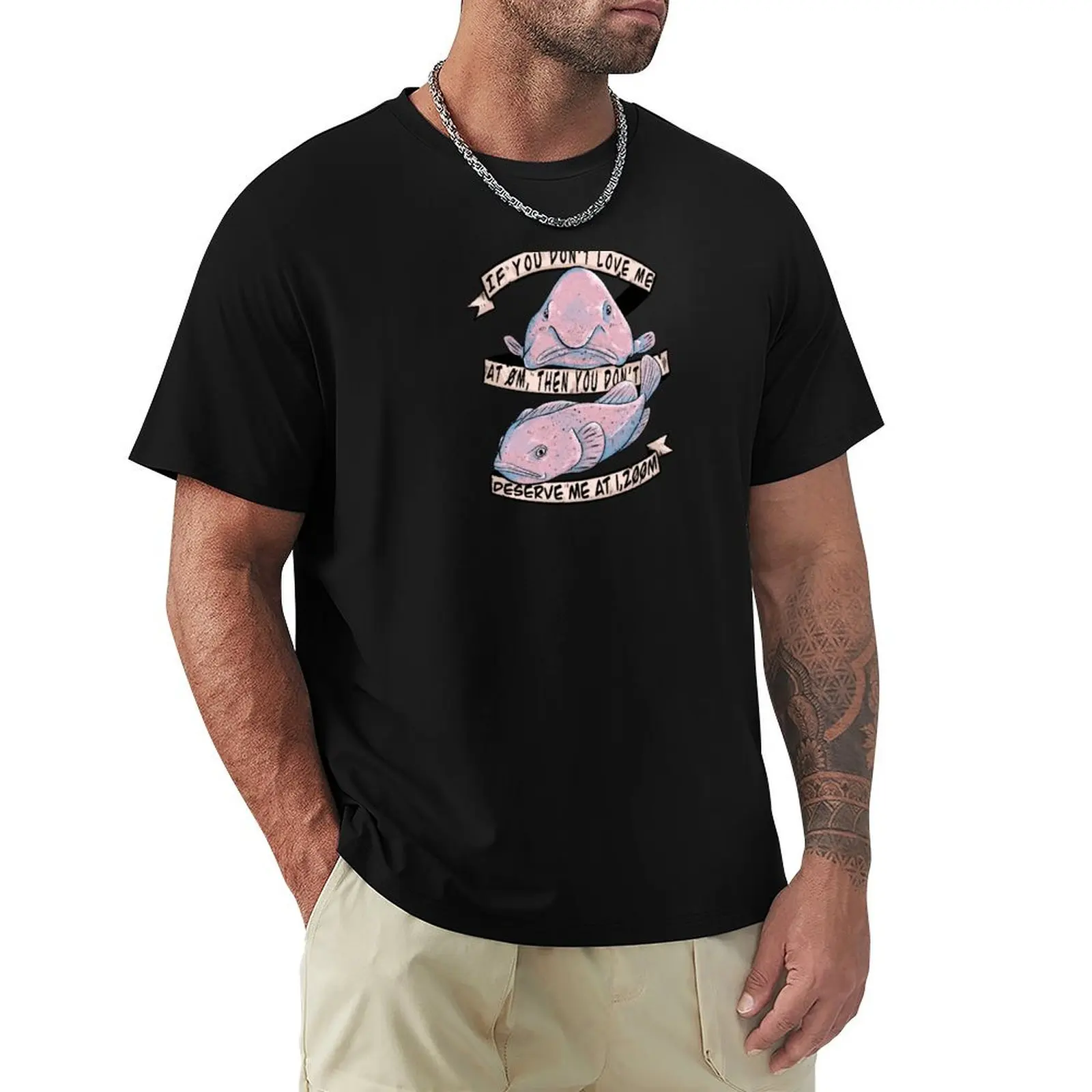 

We Don’t Deserve Blobfish T-Shirt Festival Short Sleeve T-Shirt