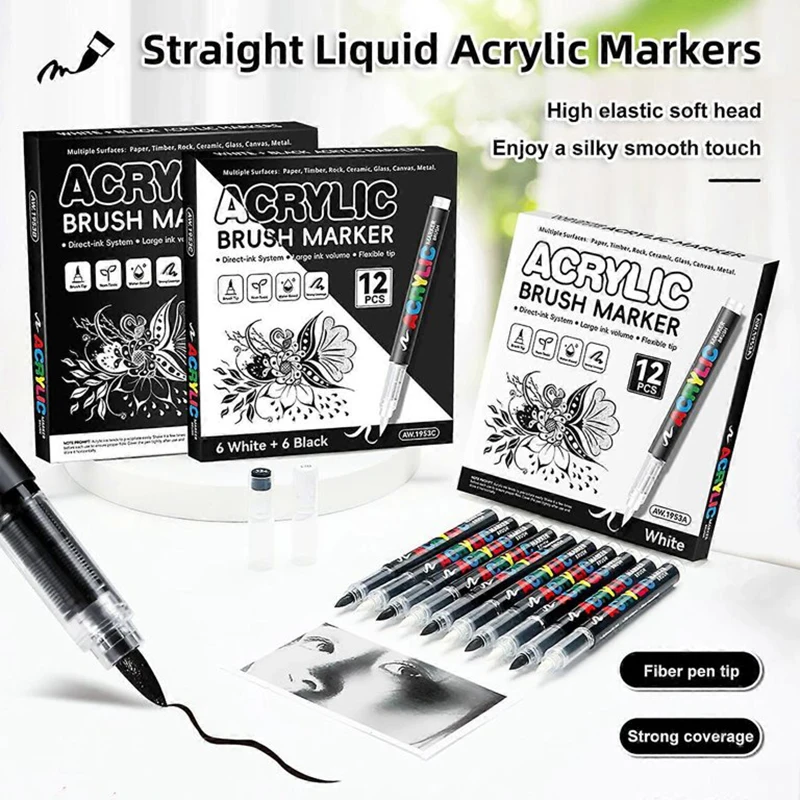 12 Pack Black&White…