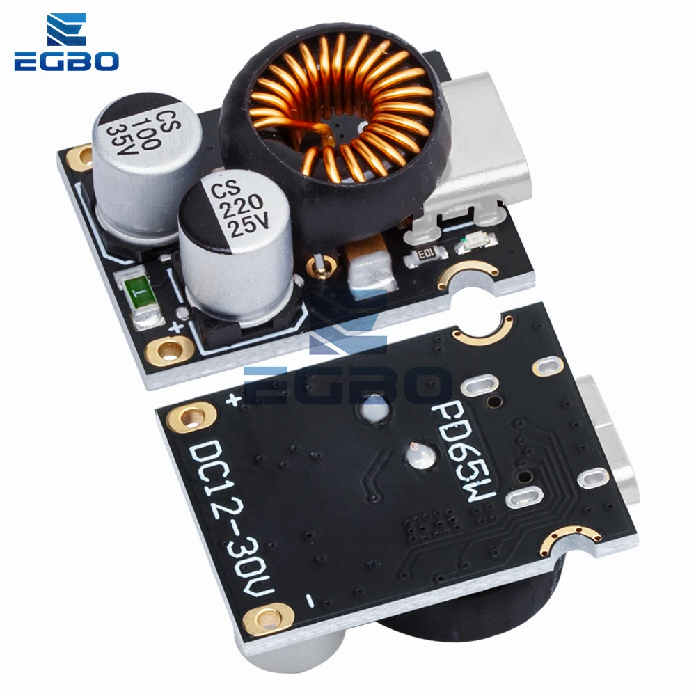 دعم وحدة الشحن السريع PD3.0 (PPS) 65 وات Qualcomm QC2.0 وQC3.0 بروتوكول الإخراج واجهة Type-C بروتوكول سريع FCP SCP AFC