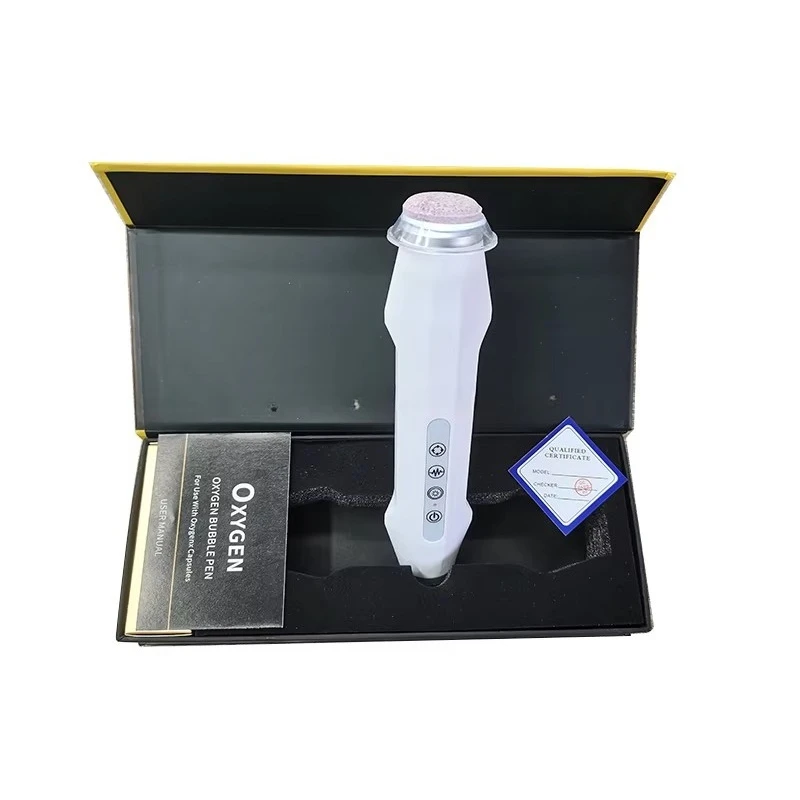 Nieuw Design Thuis Oplaadbare Oxygan Facial Machine Huidverjonging Rimpel Remover CO2 Bubble Oxygenatie Apparaat Draagbare
