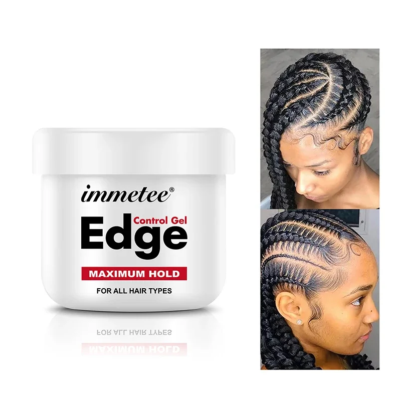 Edge Control Hair Wax, Sideburns, Natural and Long-lasting Styling, Non Greasy and Broken Hair, Hair Cream No White Flakes