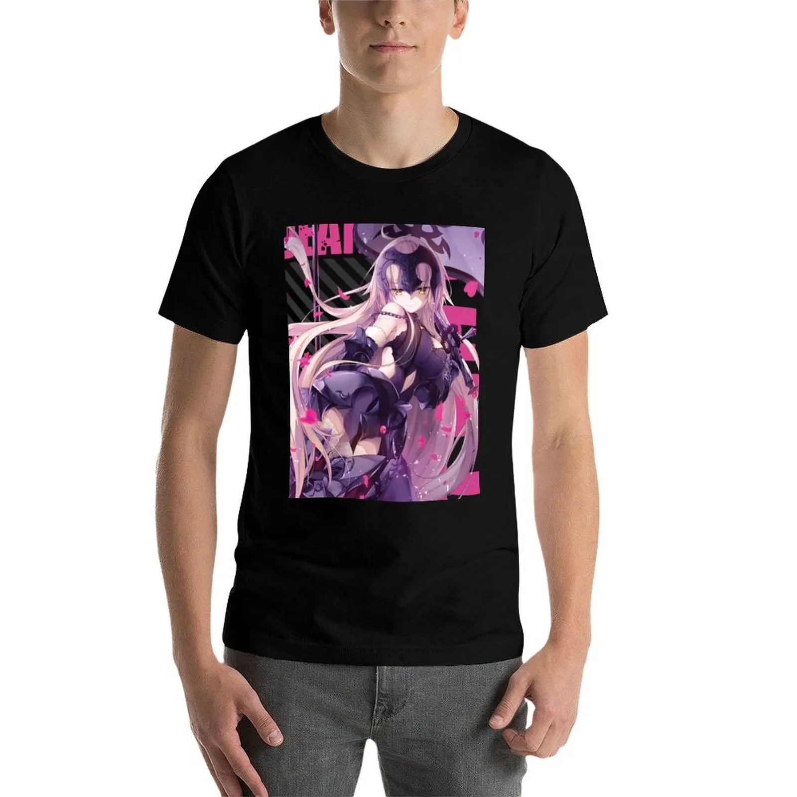 Fate - Jeanne d'arc T-Shirt vintage clothes oversizeds quick-drying men workout shirt image 4
