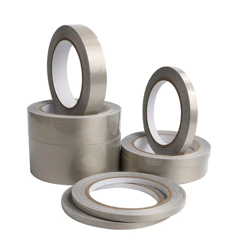 

20 Meter Silver Conductive Fabric Cloth Tape Single-Sided Laptop Cellphone LCD EMI Shielding Adhesive Tape