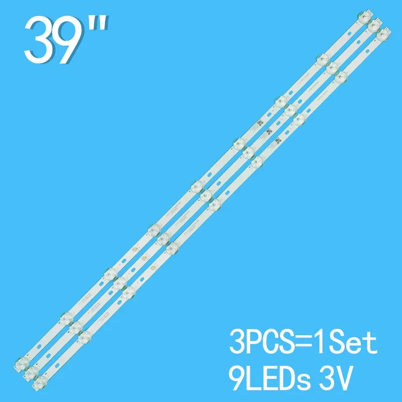 

LED Backlight bar strip For ISONIC ICT-4010 KJ385D09-ZC52AG-01 9S1P 303KJ385037 KJ385D09-ZC22AG-01