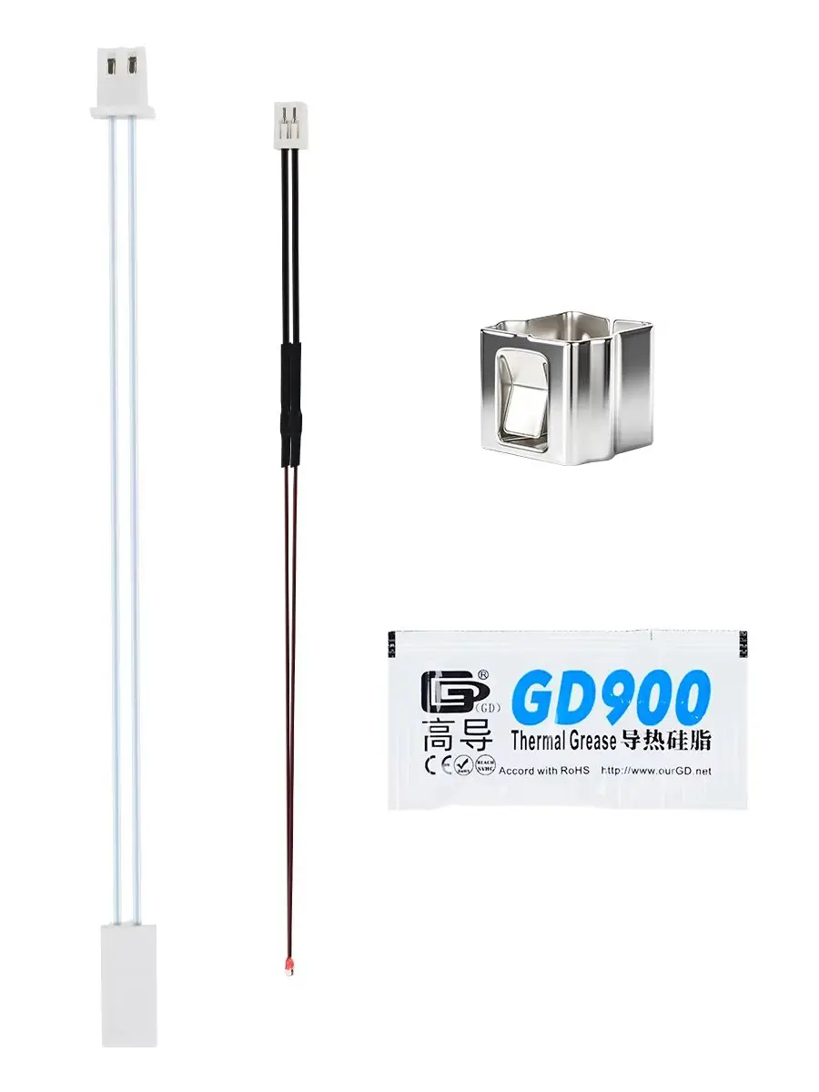 Termistor 24V 48/60/80W do Hotendu Bambu Lab A1/A1mini, do P1P/P1S/X1/X1C, ceramiczny grzejnik Hotend, termoprzewodzący silikon 3D — zdjęcie produktu 7