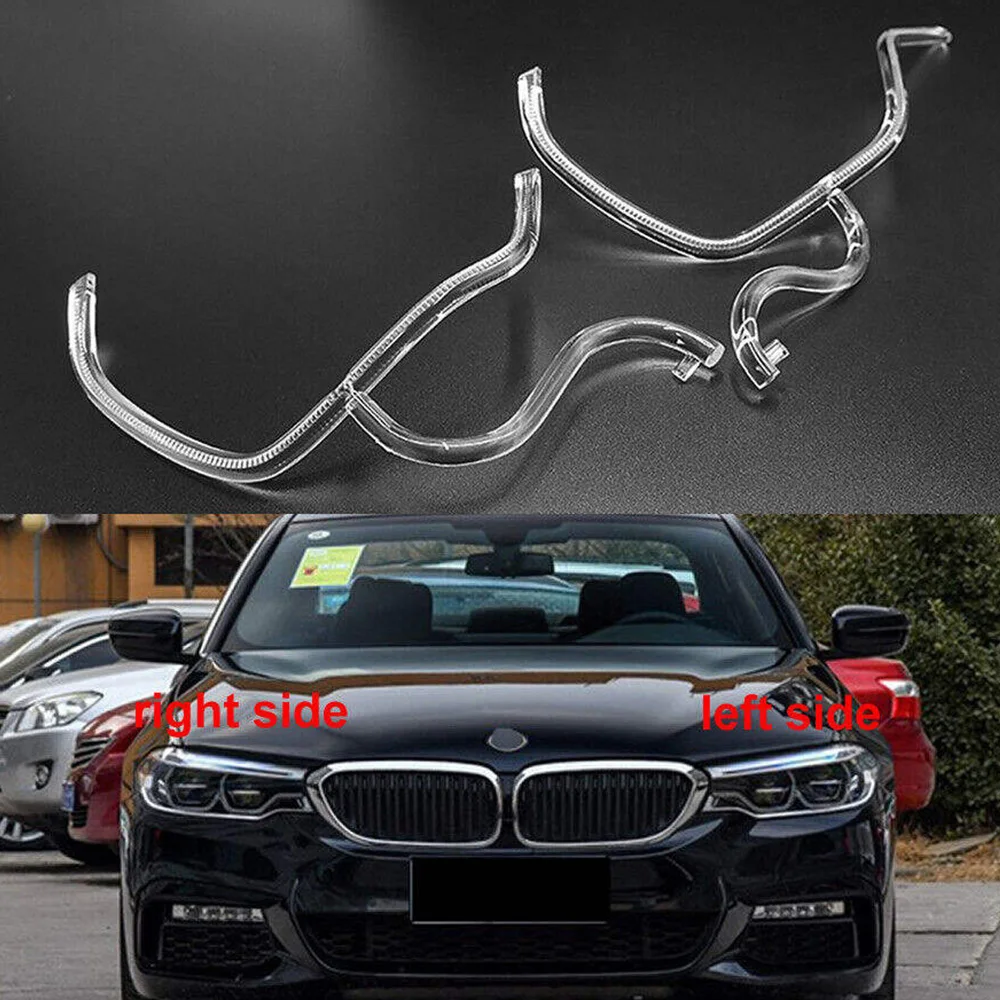 

For BMW 5 Series G30 G38 2018-2020 LED DRL Light guide plate Light guide tube Headlight Daytime Running Light Guide Angel Eye