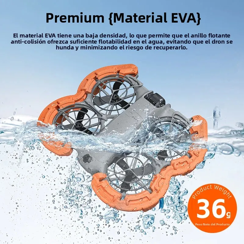 Imagen 5: Piezas de Dron para DJI NEO 2, cubierta protectora de hélice, Protector flotante EVA, anillo anticolisión, accesorios para Dron