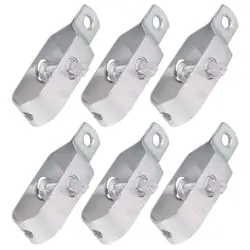 6Pcs Zaun Linie Draht Spanner Zaun Draht Spanner Metall Kabel Sieb Werkzeug Zaun Draht Schloss Zaun Teller Garten Versorgung