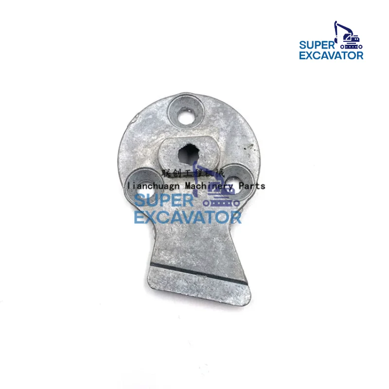 For Komatsu PC200 PC210 PC220 PC300 PC360-7 Seat regulator armrest bracket base aluminum block Excavator accessories