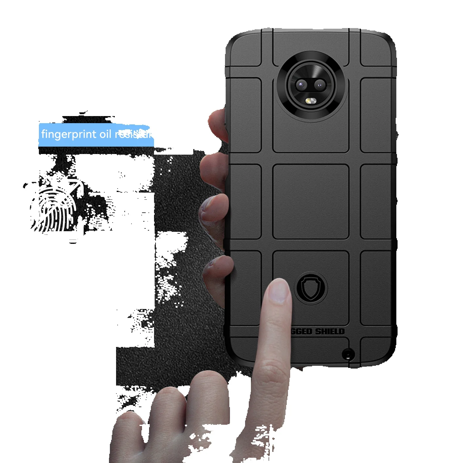 Heavy Shield Case Motorola Z3 Force Moto Play ShockProof Armor Silicone Back Cover For Moto Z3 Soft Rubber Phone Cases
