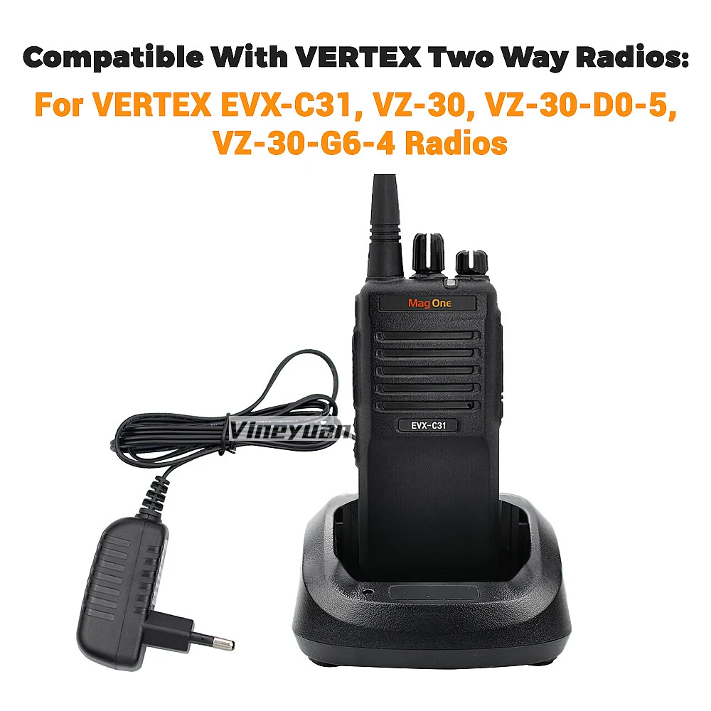 10PC FNB-Z181LI Ładowarka biurkowa do akumulatorów litowo-jonowych Vertex EVX-C31, VZ-30, VZ-30-D0-5, VZ-30-G6-4 Mag One C30 C31 Radio dwukierunkowe