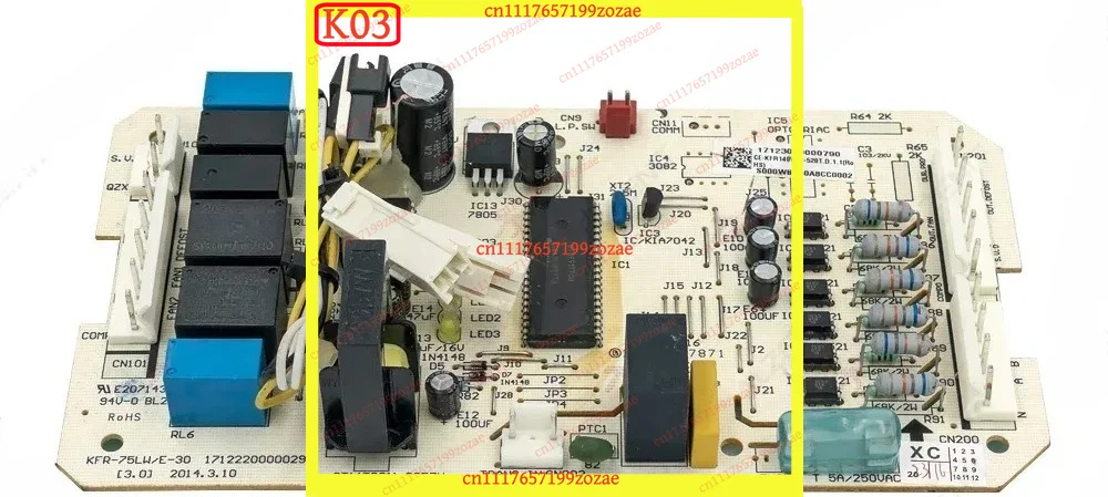 LK Outdoor Unit Control Board PCB For Midea Air Conditioner KFR-75LW/E-30 KFR-120W/S-511Q Circuit Board Conditioning Parts
