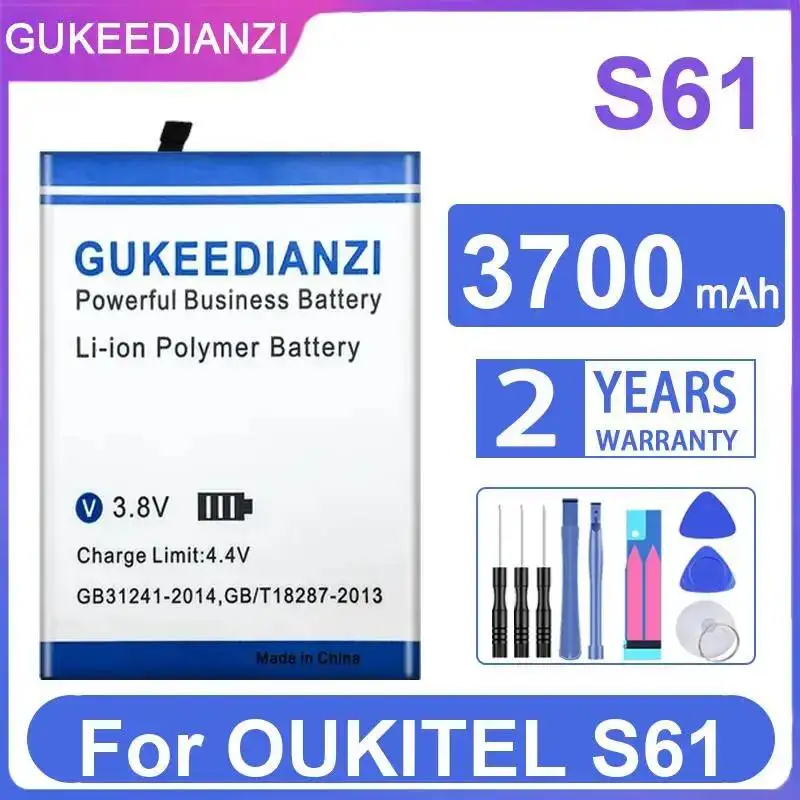 

Аккумулятор для мобильного телефона Oukitel S61: Долговечность, отличная работа при низких температурах, 3700 мАч
