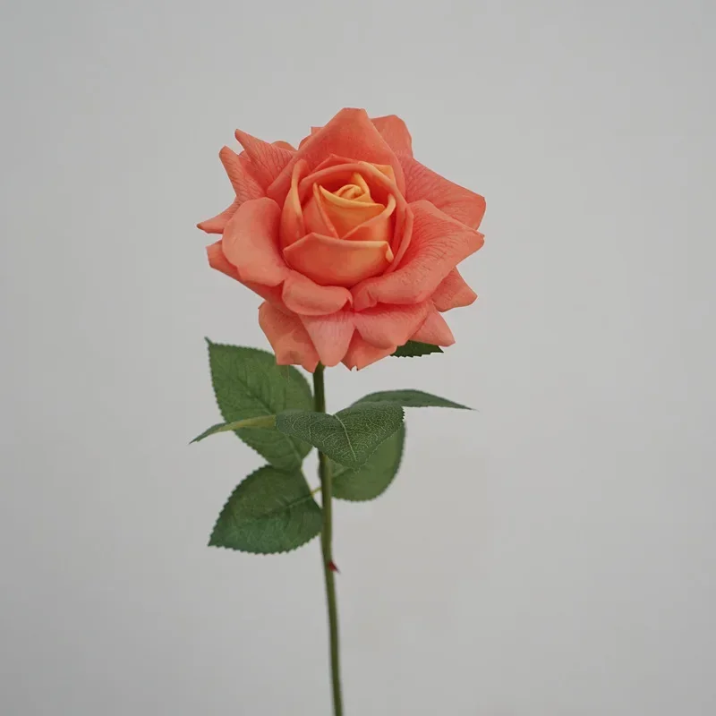 Artificial Roses Branch Latex Fake Flowers Valentine's Day Gift Holiday Party Decoration Simulation Flower Austin Rose Plant