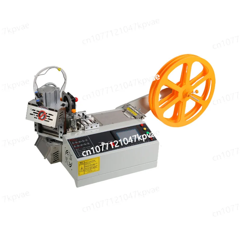 

Computer Hot and Cold Universal Rotating Head Webbing Miter, Elastic Belt Cutting Machine Cutting Trapezoidal Belt