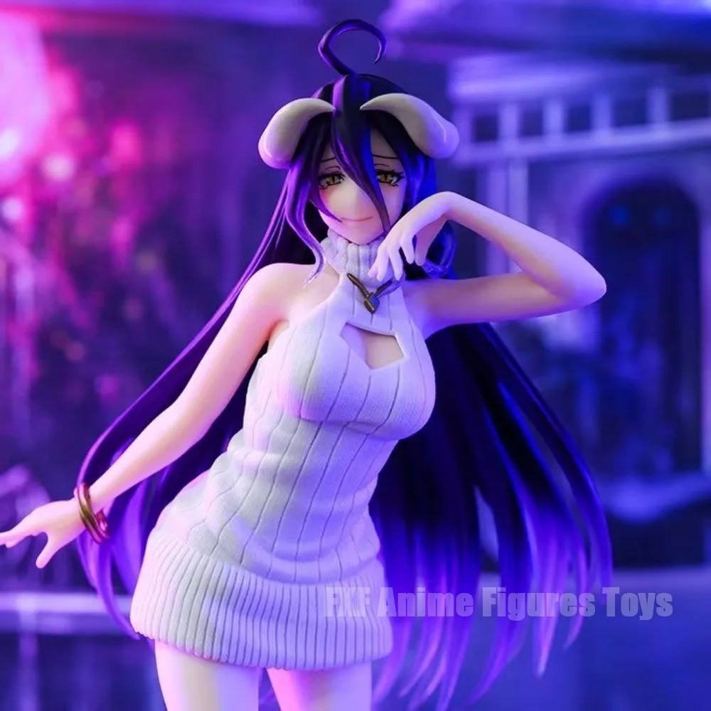 8,66 Zoll/22 cm Anime Overlord Figur Albedo Actionfiguren PVC-Statue Desktop-Ornament Sammlermodell Spielzeug Geschenke – Detail 2