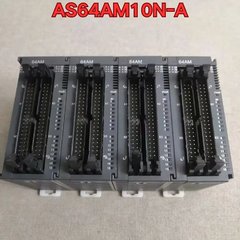 Second-hand PLC module AS64AM10N-A function test is normal Latest price in October 2025