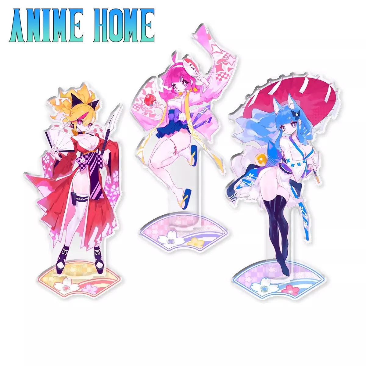 Official Game Muse Dash Buro Rin Marija Kimono Acrylic Stand Display Cosplay Original Kids Gift