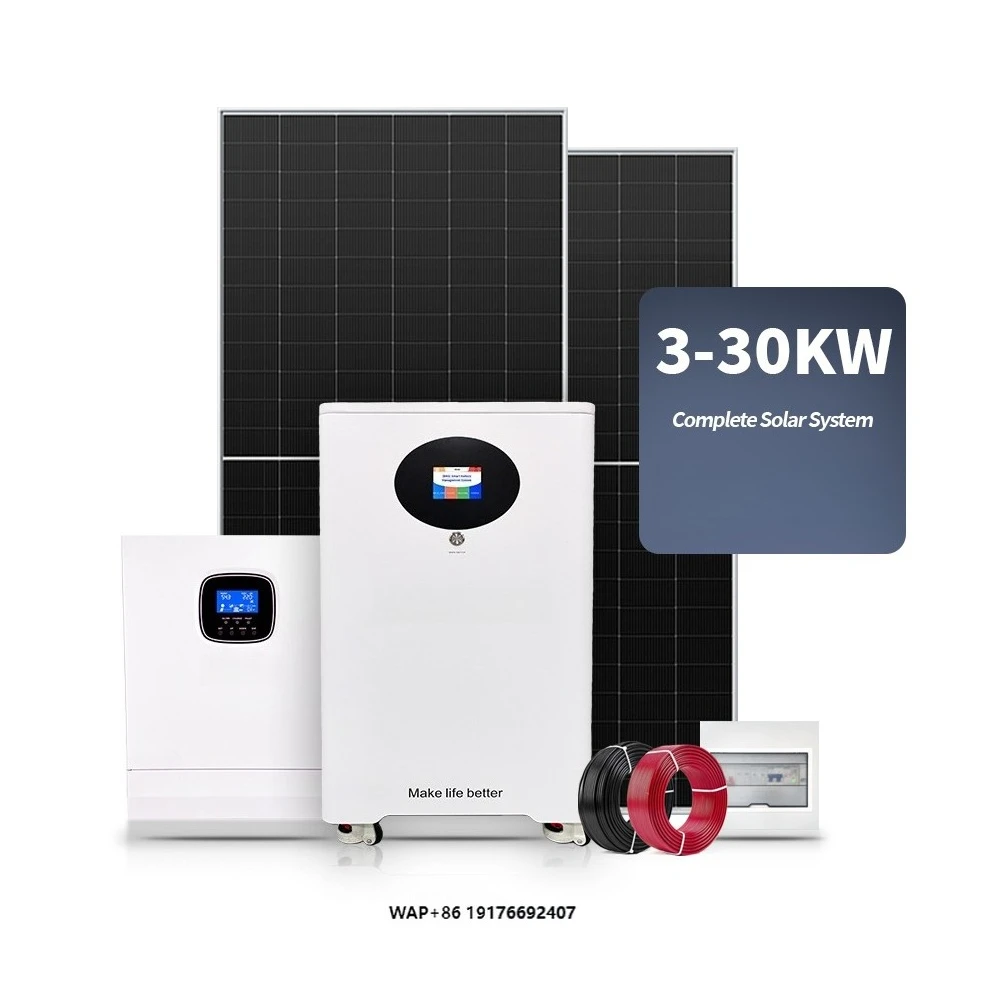 Jiwana Off Grid Solar Power System Complete Set 3Kw 5Kw 10Kw 15 Kw 20Kw 30Kw Home Solar Energy System